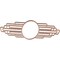 Ekena Millwork Elizabeth Wood Fretwork Prcd Ceiling Medallion, Cherry, 30"W x 15"H x 8 1/4"IW x 14 1/4"IH x 1/4"T CMWP30X15X0250EBCH - alternate 2